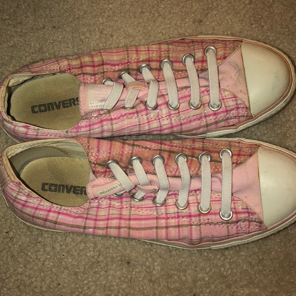 Pink All Star Converse Shoes